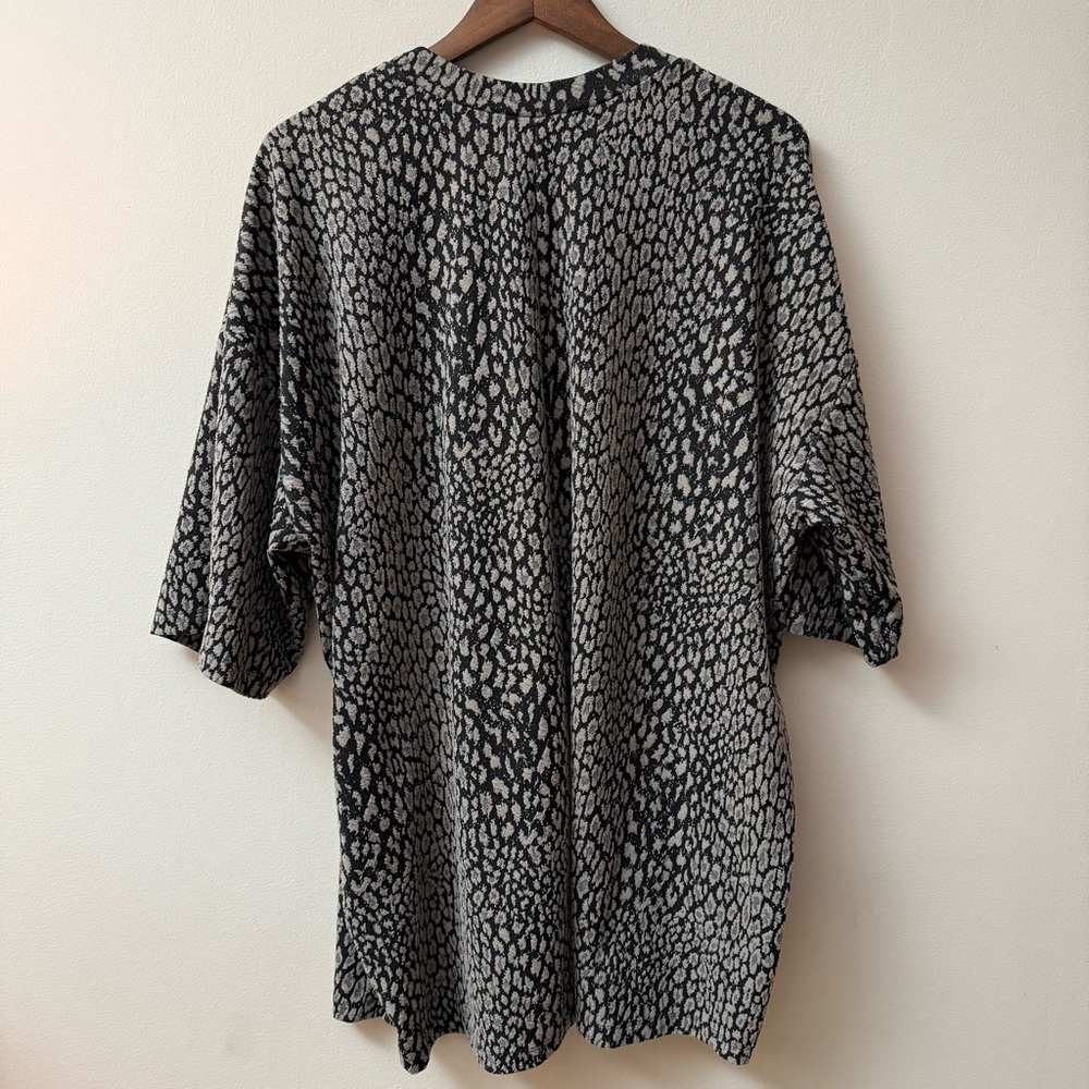 ASOS Oversized Leopard Print Tunic - Picture 7 of 11